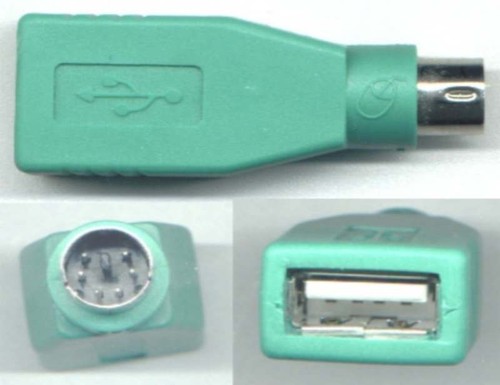 Usb adapter ps2 - zu,