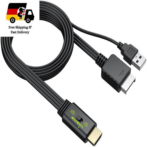 Ps2 hdmi adapter linkfor - ps2, 1080p