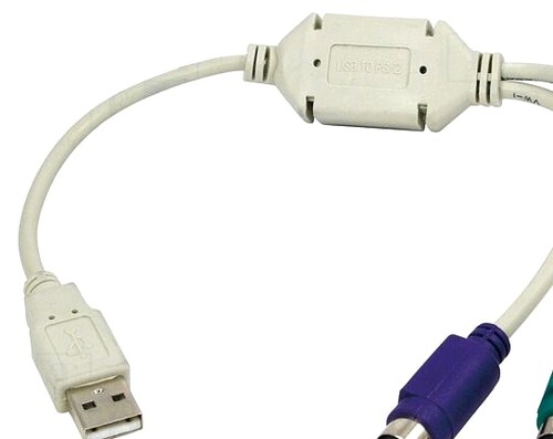 Adapter usb ps 2 socket - 1.1;, ps/2