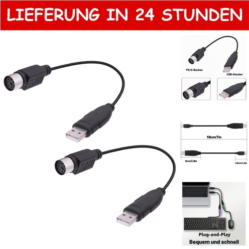 Usb auf adapter kabel - ps/2,