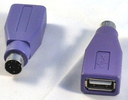 Adapter usb buchse ps2 - adapter,