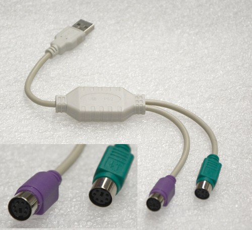 Usb ps2 adapter - usb, ps/2